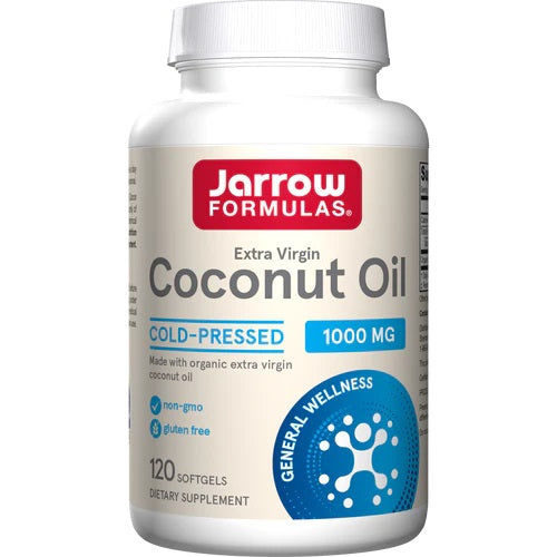 Coconut Oil Extra Virgin, 1000mg - 120 softgels - Jarrow Formulas
