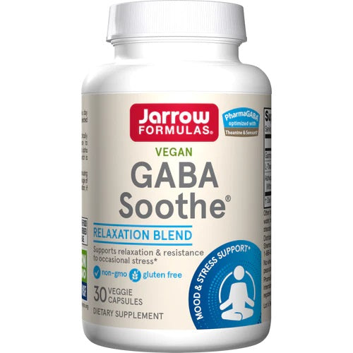 GABA Soothe - 30 vcaps - Jarrow Formulas