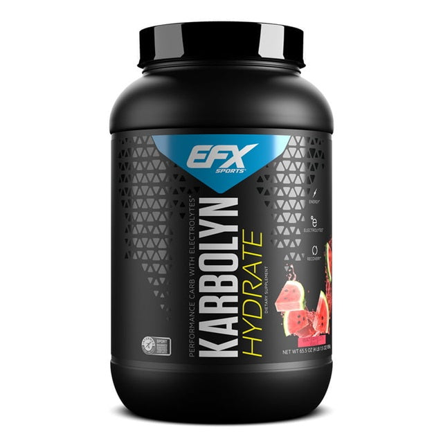 Karbolyn Hydrate, Watermelon Wave - 1856 grams - EFX Sports