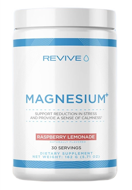 Magnesium+, Raspberry Lemonade - 162 grams - Revive
