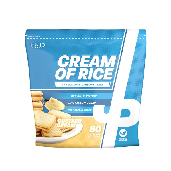 Cream of Rice, Custard Cream - 2000 grams - Trained by JP