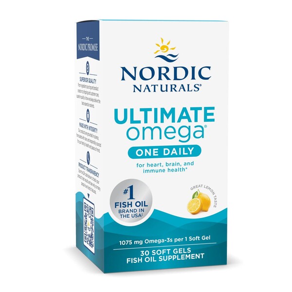 Ultimate Omega One Daily, 1075mg Lemon - 30 softgels - Nordic Naturals