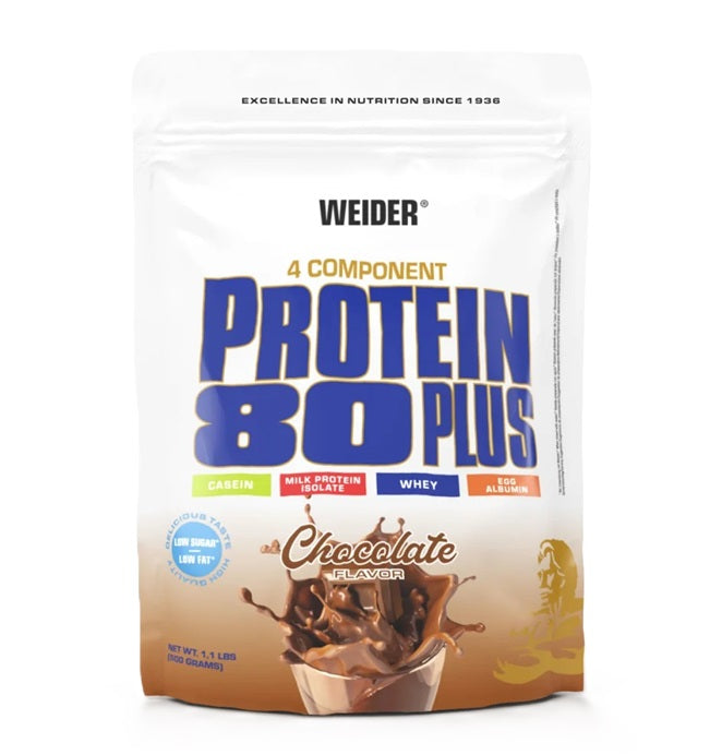 Protein 80 Plus, Chocolate - 500 grams - Weider
