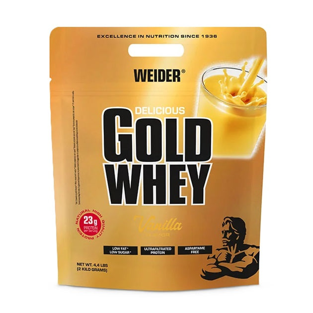 Gold Whey, Vanilla - 2000 grams - Weider