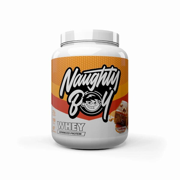 Advanced Whey, Sticky Toffee Pudding - 2010 grams - Naughty Boy