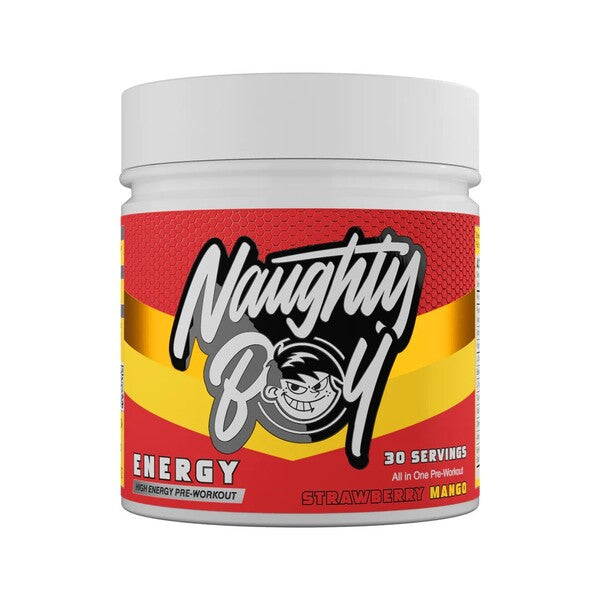 Energy, Strawberry Mango - 390 grams - Naughty Boy