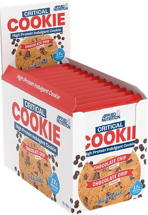 Critical Cookie, Chocolate Chip - 12 x 73g - Applied Nutrition