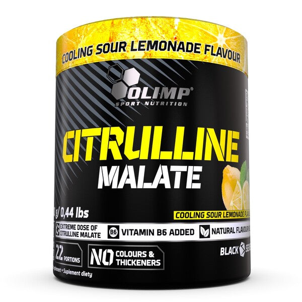Citrulline Malate, Cooling Sour Lemonade - 200 grams - Olimp Nutrition