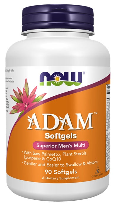 ADAM Multi-Vitamin for Men - 90 softgels - NOW Foods