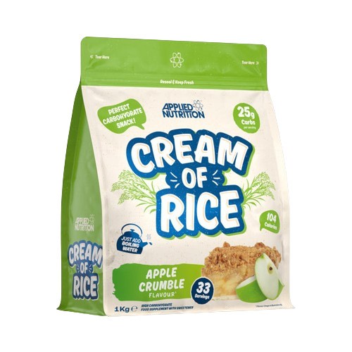 Cream of Rice, Apple Crumble - 1000 grams - Applied Nutrition