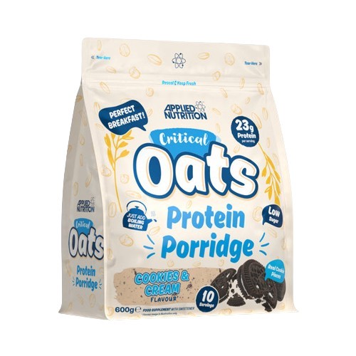 Critical Oats Protein Porridge, Cookies & Cream - 600 grams - Applied Nutrition