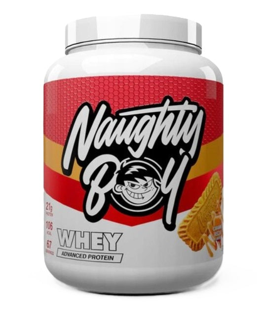 Advanced Whey, Caramel Biscuit - 2010 grams - Naughty Boy