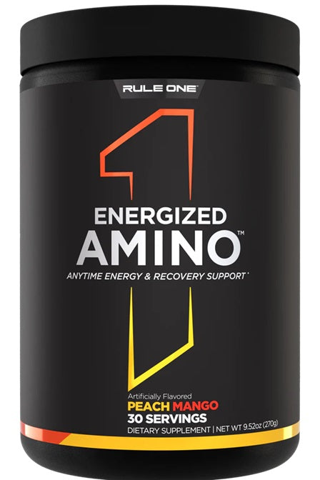 Energized Amino, Peach Mango - 270 grams - Rule One