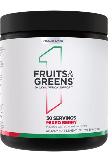 Fruits & Greens, Mixed Berry - 195 grams - Rule One