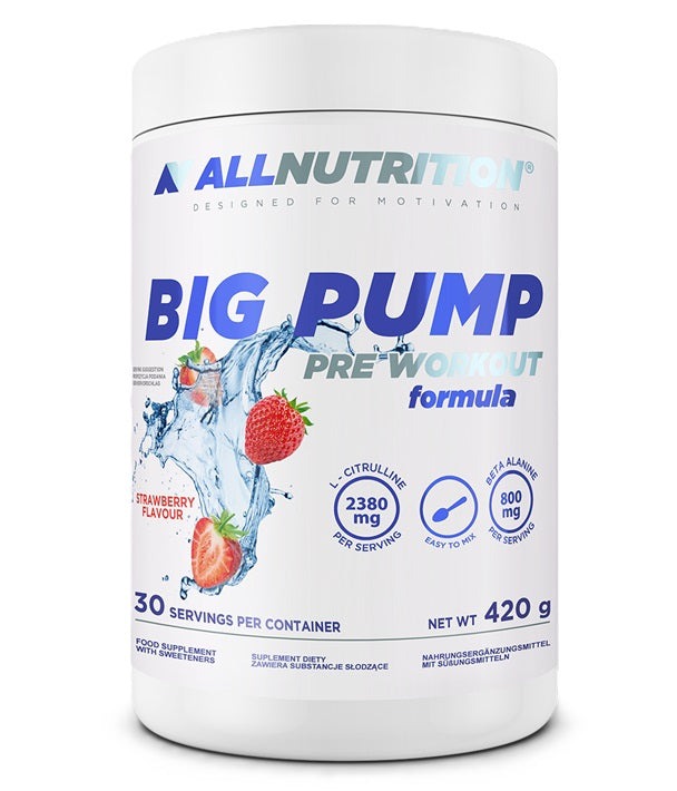 Big Pump, Strawberry - 420 grams - Allnutrition