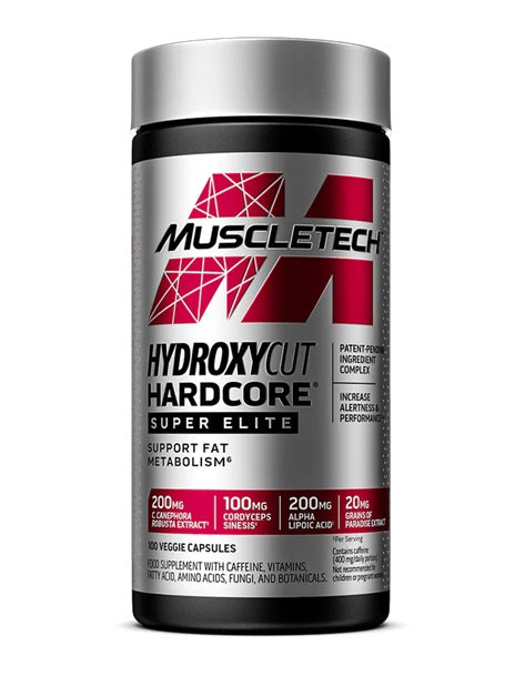 Hydroxycut Hardcore Super Elite - 100 vcaps - MuscleTech