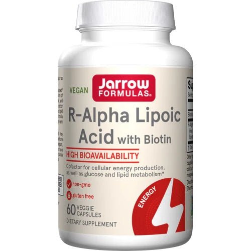 R-Alpha Lipoic Acid with Biotin - 60 vcaps - Jarrow Formulas