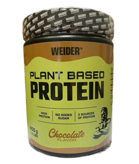Plant Based Protein, Chocolate - 450 grams - Weider