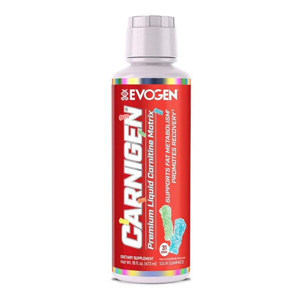 Carnigen Liquid, Sour Gummies - 473 ml. - Evogen