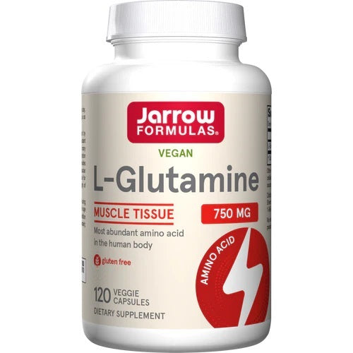 L-Glutamine, 750mg - 120 vcaps - Jarrow Formulas