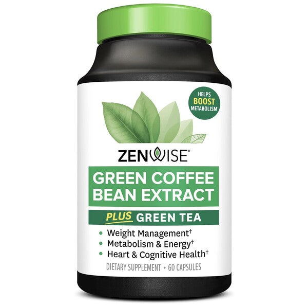 Green Coffee Bean Extract - 60 caps - Zenwise