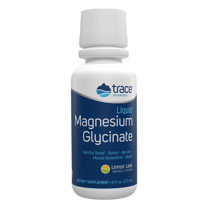 Liquid Magnesium Glycinate, Lemon Lime - 237 ml. - Trace Minerals