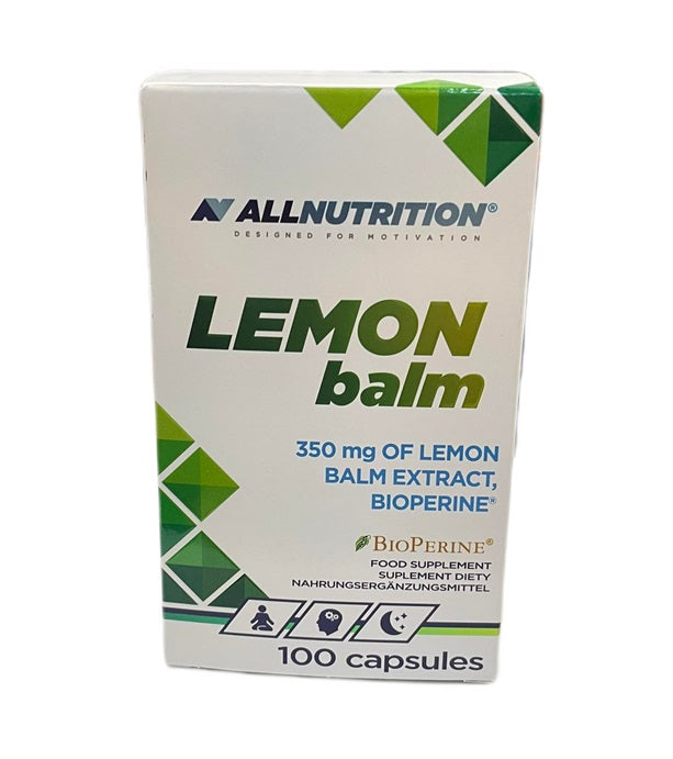 Lemon Balm, 350mg - 100 caps - Allnutrition