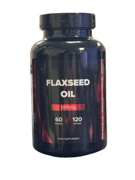 Flaxseed Oil - 120 softgels - Strom Sports