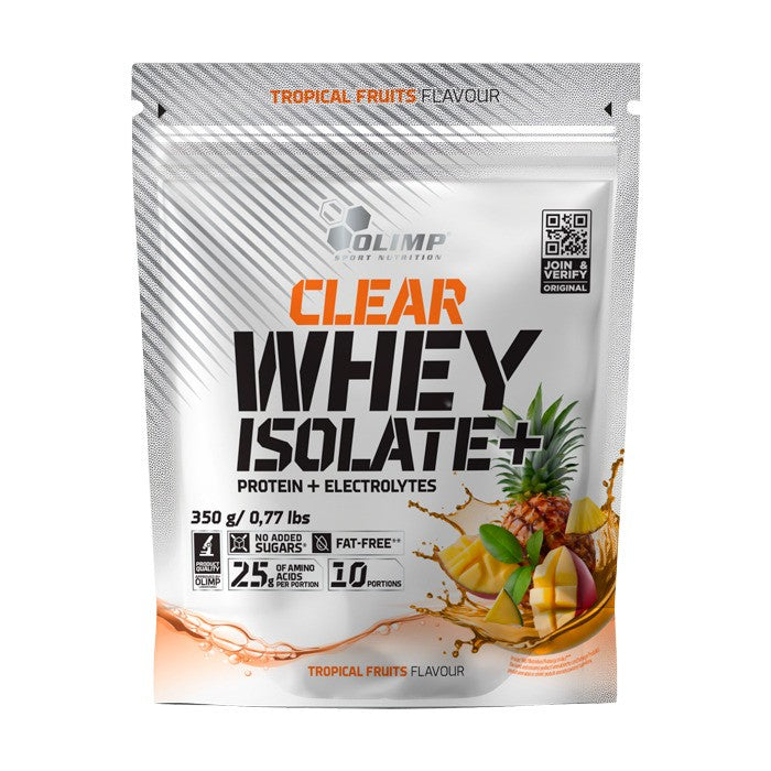 Clear Whey Isolate+, Tropical Fruits - 350 grams - Olimp Nutrition