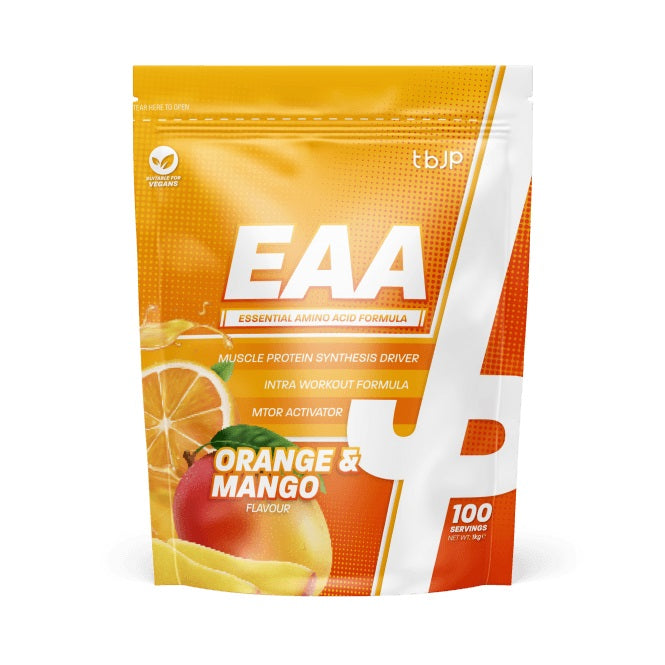EAA, Orange & Mango (EAN 769577678943) - 1000 grams - Trained by JP