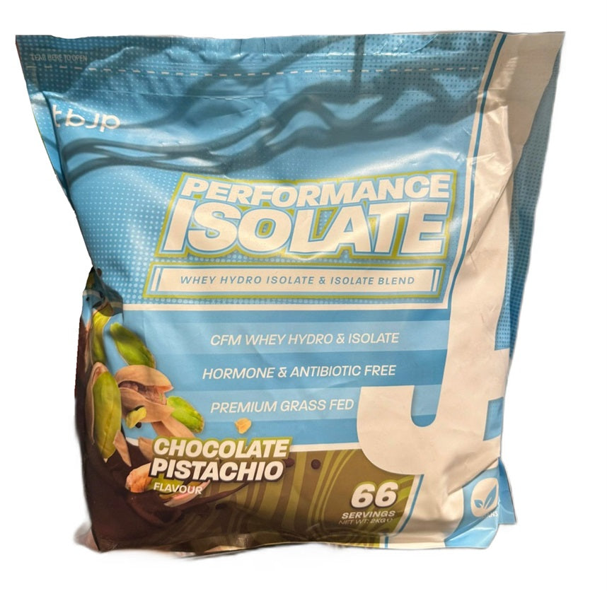 Performance Isolate, Chocolate Pistachio - 2000 grams - Trained by JP