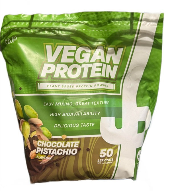 Vegan Protein, Chocolate Pistachio - 2000 grams - Trained by JP