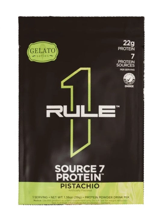 Source7 Protein, Pistachio Gelato - 39 grams (1 serving) - Rule One