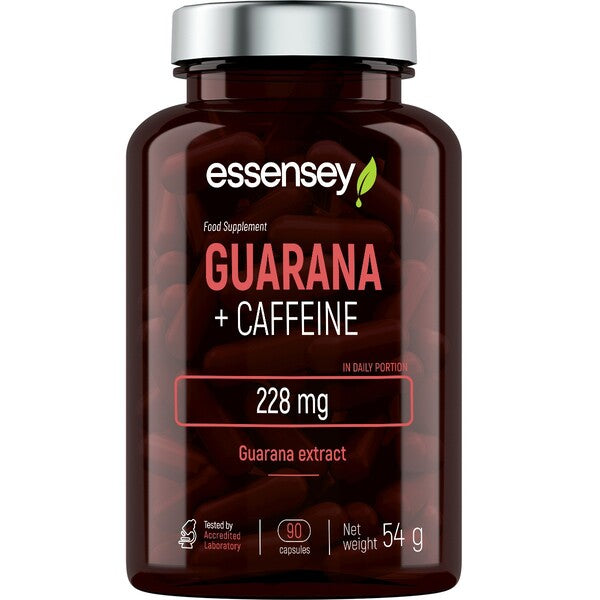 Guarana + Caffeine - 90 caps - Essensey