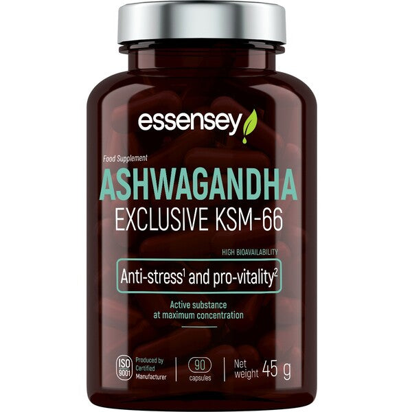 Ashwagandha Exclusive KSM-66 - 90 caps - Essensey
