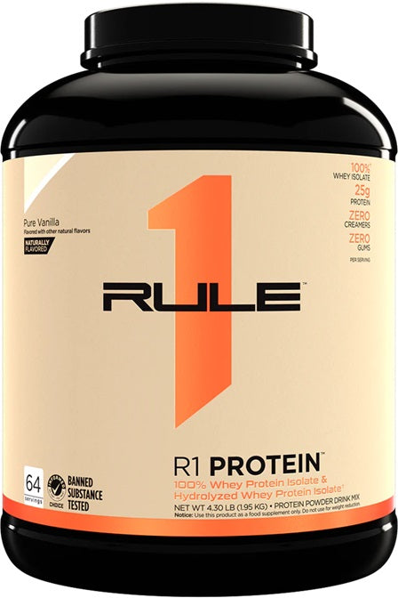 R1 Protein Naturally Flavored, Pure Vanilla - 1950 grams - Rule One
