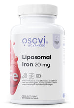 Liposomal Iron, 20mg - 120 vegan caps - Osavi