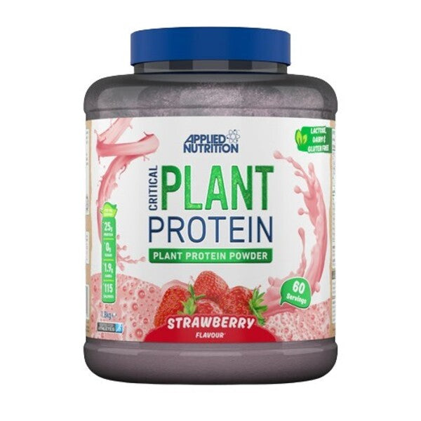 Critical Plant Protein, Strawberry - 1800 grams - Applied Nutrition