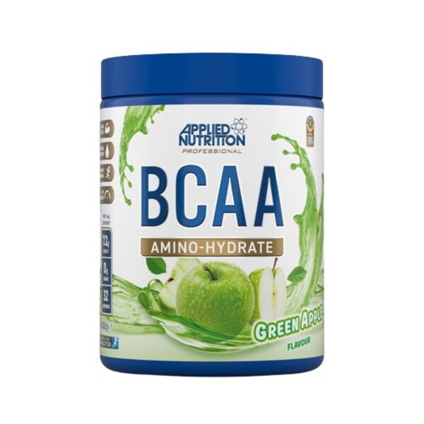 BCAA Amino-Hydrate, Green Apple - 450 grams - Applied Nutrition