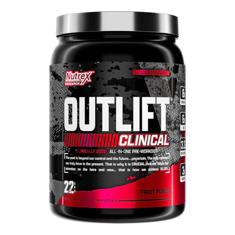 OutLift Clinical, Fruit Punch - 636 grams - Nutrex