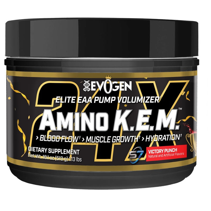 Amino K.E.M. EAA, Victory Punch - 513 grams - Evogen