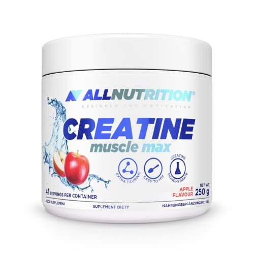 Creatine Muscle Max, Apple - 250 grams - Allnutrition
