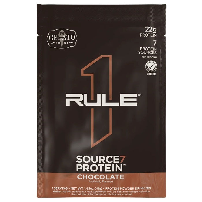 Source7 Protein, Chocolate Gelato - 41 grams (1 serving) - Rule One