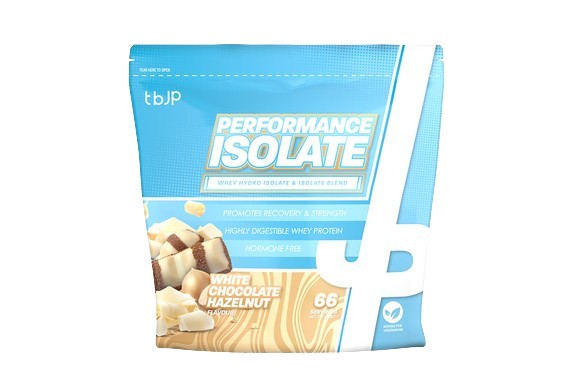 Performance Isolate, White Chocolate Hazelnut - 2000 grams - Trained by JP