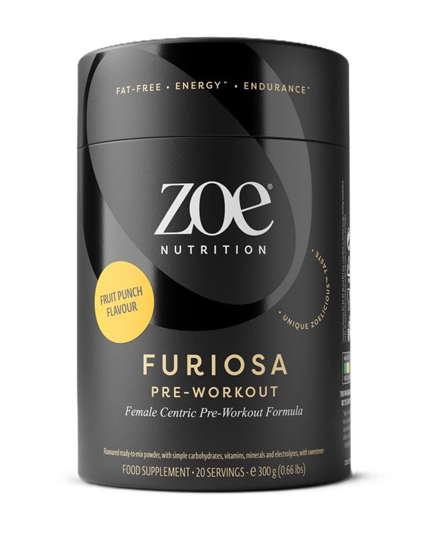 Furiosa Pre-Workout, Fruit Punch - 300 grams - ZOE Nutrition