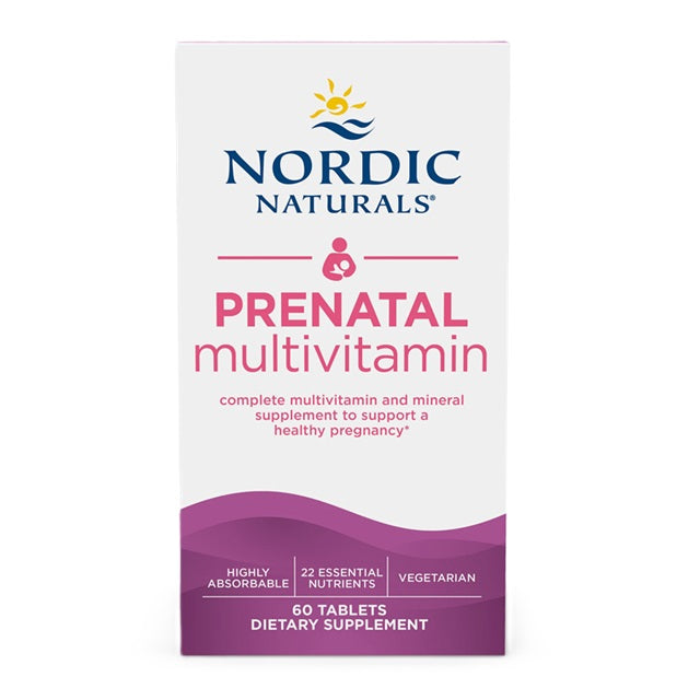 Prenatal Multivitamin - 60 tablets - Nordic Naturals