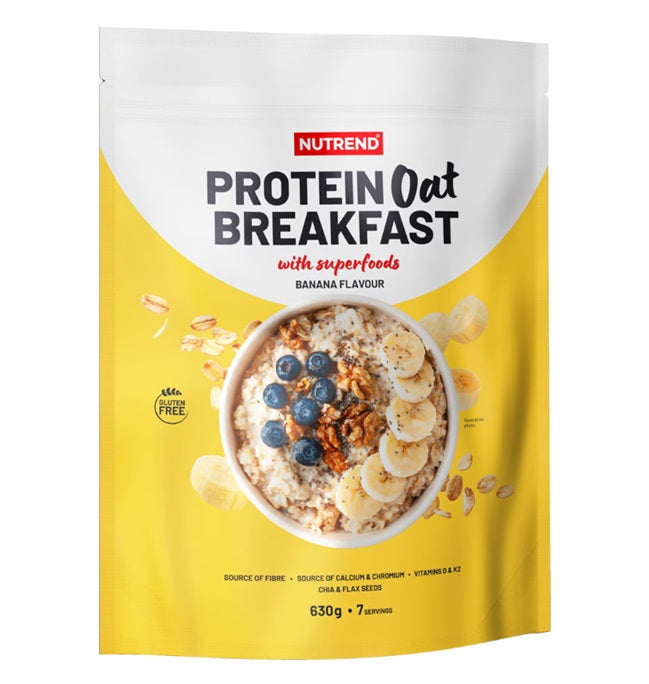 Protein Oat Breakfast, Banana - 630 grams - Nutrend