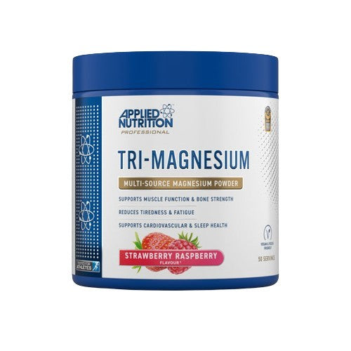 Tri-Magnesium, Strawberry Raspberry - 200 grams - Applied Nutrition