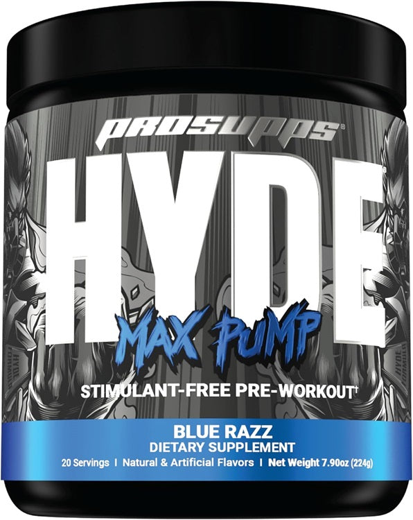 Hyde Max Pump, Blue Razz - 224 grams - ProSupps