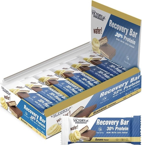 Joe Weider Victory Endurance Recovery Bar, Banana - 12 x 35g - Weider